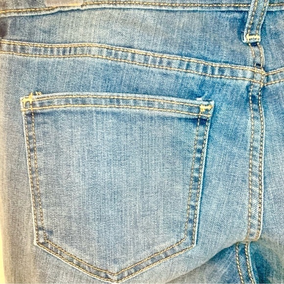 NWT Old Navy Jeans Sz 4 The Flirt Blue Denim Cotton Spandex Bootcut Faded Wash - Picture 11 of 16